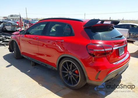 2018 Mercedes-Benz Amg Gla 45 4Matic z USA, uszkodzony, nr VIN WDDTG5CB0JJ443334